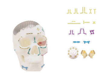MCF Cranial Maxillofacial Fixation Plate System