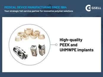 HIGH-QUALITY PEEK AND UHMWPE IMPLANTS