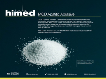Biomaterials: MCD Apatitic Abrasive