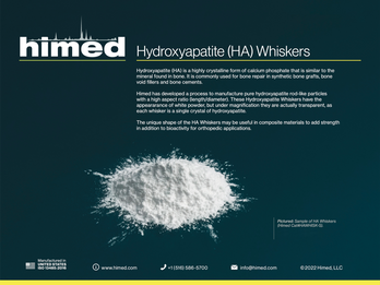Biomaterials: Hydroxyapatite Whiskers