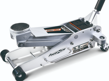 3-1/2 Ton Aluminum and Steel Floor Jack with Quick Lifting