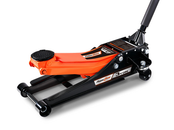 3 Ton Low Profile Steel Floor Jack with Quick Lifting Dual Pumps
