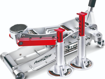 3 Ton Aluminum Racing Jack with Aluminum Jack Stands Combo Set
