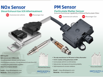 NOx sensor & PM sensor for Diesel Exhaust Emission Control