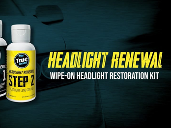 Headlight Renewal Wipe-On Headlight Kit