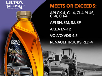 Ultra1Plus® 5W-30 Heavy-Duty Diesel Engine Oil