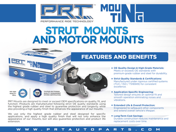 PRT STRUT MOUNTS AND MOTOR MOUNTS!