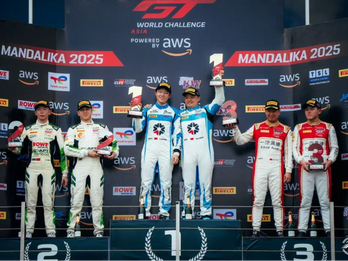 WINHERE Harmony Racing Claims GT World Challenge Asia Victory