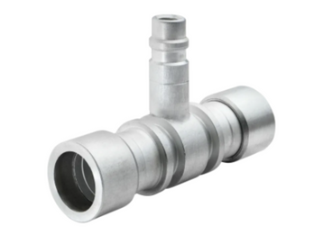 LOKRING Connector with R134a low pressure port connection
