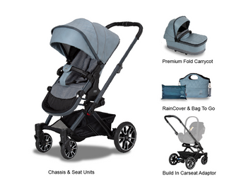 Mercedes Benz Avantgarde GTR Pushchair in Verde Siber