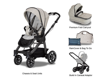Mercedes Benz All-Terrain GTR Pushchair in Moon Stone