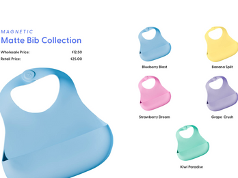 The First-Ever Magnetic Silicone Bib