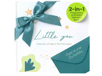 2-in-1: Pregnancy Journal & Baby Book, Birth to Age 5