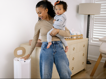 Jool Baby SmartWave Plus Touch-Free Diaper Pail