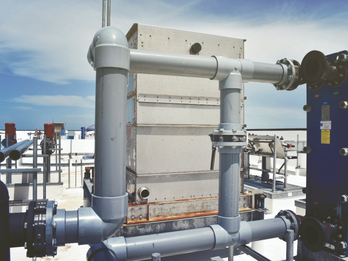 Corzan® CPVCRooftop HVAC installation