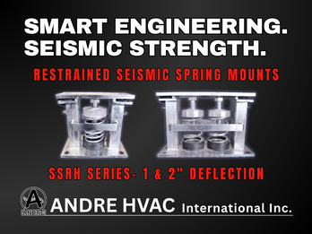 Restrained Seismic Spring Mounts - SSRH Series