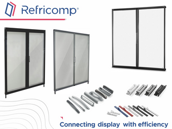 Refricomp: doors and components for commercial refrigeration.