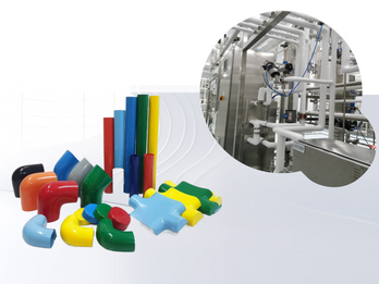 PVC Insulation covered and PVDF thermal insulation materials