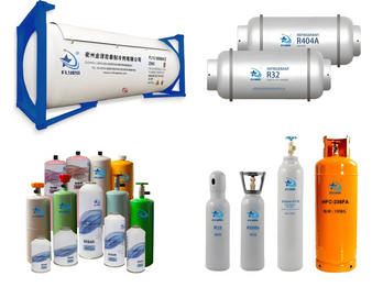 R134A, R32, R410A, R404A, R407C, R507A, R22, R438A, R422D, R417A