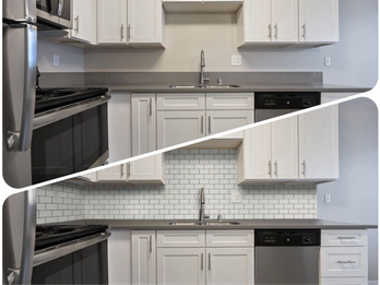 AquaWalls Backsplash Kit in Onyx Subway