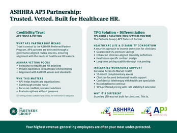 AP3 Group Life & Disability Consortium for Eligible ASHHRA Orgs