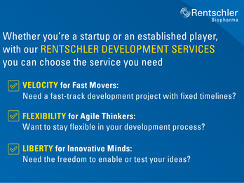 Our Rentschler Developmen Services - solutions tailored to you