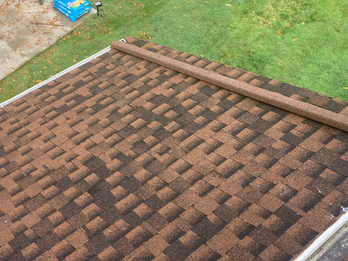 Rot Stopper downspout installed