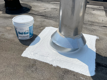 Del-Val 241 Silicone Roof Patch