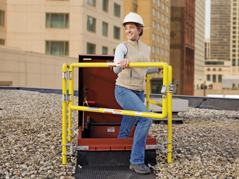 Bil-Guard® 2.0 Roof Hatch Safety Railing System