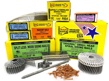 Maze Specialty Nails are 100% American-made.