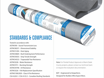 BCP Synthetic Roof Underlayment