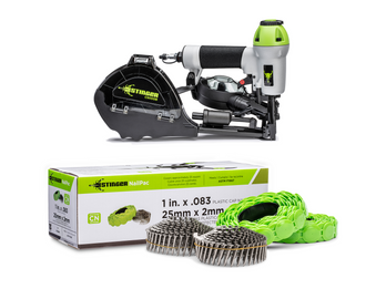 CN100B Cap Nailer and NailPac