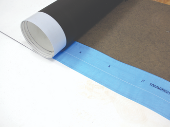 TPO with Seam Protector Keeps Seams Clean