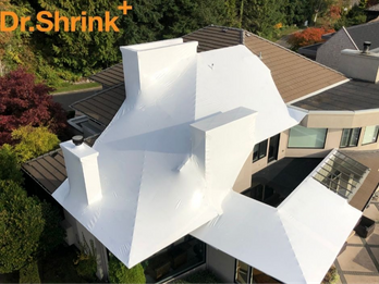 Dr. Shrink Premium Shrink Wrap for Roofing & Disaster Restoration