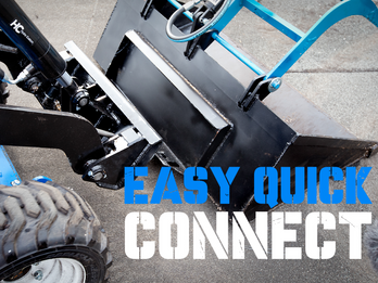 G41 - The lightest skid steer for roofing !