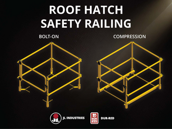 Roof Hatch Safety Railings