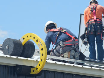 Works on most all roof types, including metal and barrel