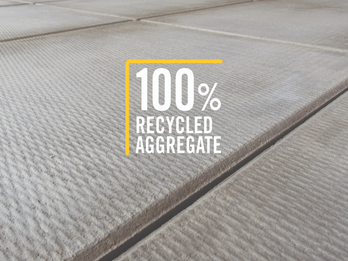 Natural Diamond Paver | 100% Recycled Aggregate