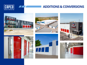 Additions, Conversions, and Remodel Self Storage Facilities