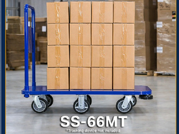 SS-66MT 6 wheel Heavy Duty Metal Platform Truck.