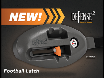 SS-FBL1 - Football Latch Zinc Alloy with Steel