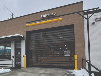 Spiral® FV® Full‑Vision Self‑Storage Door