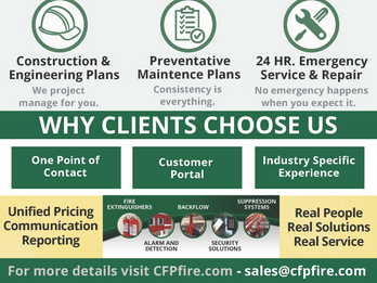 Why CFP for your Fire Life Safety Provider.