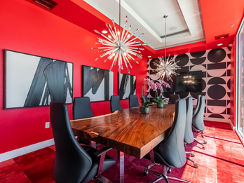 Modern Storage Conference Room