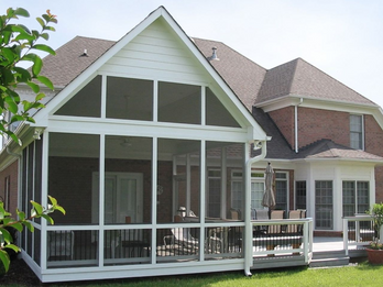 Exterior View of SCREENEZE Installation
