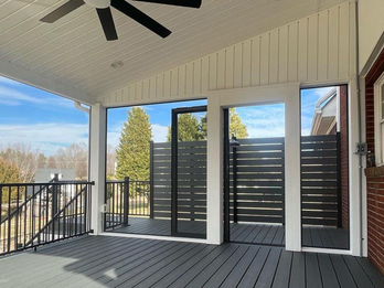 Installation of The Sliding Screen Door