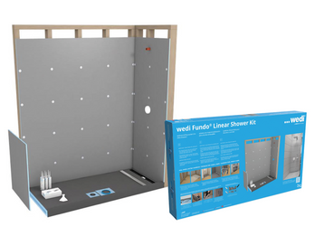 wedi Fundo Linear Shower Kit