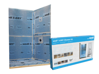 wedi S-DRY Shower Kit