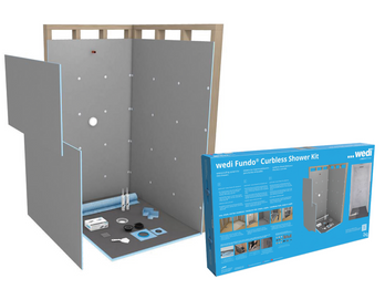 wedi Fundo Curbless Shower Kit