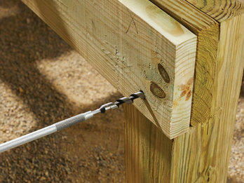 AugerBolt™ Through Bolt Fastening